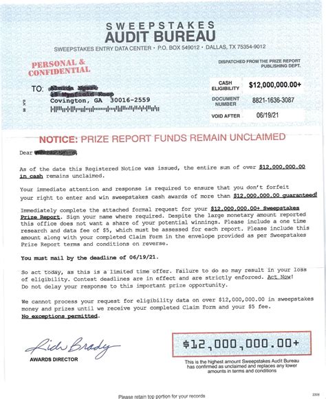 sweepstakes audit bureau telephone number|Sweepstakes Audit Bureau Reviews and Complaints.
